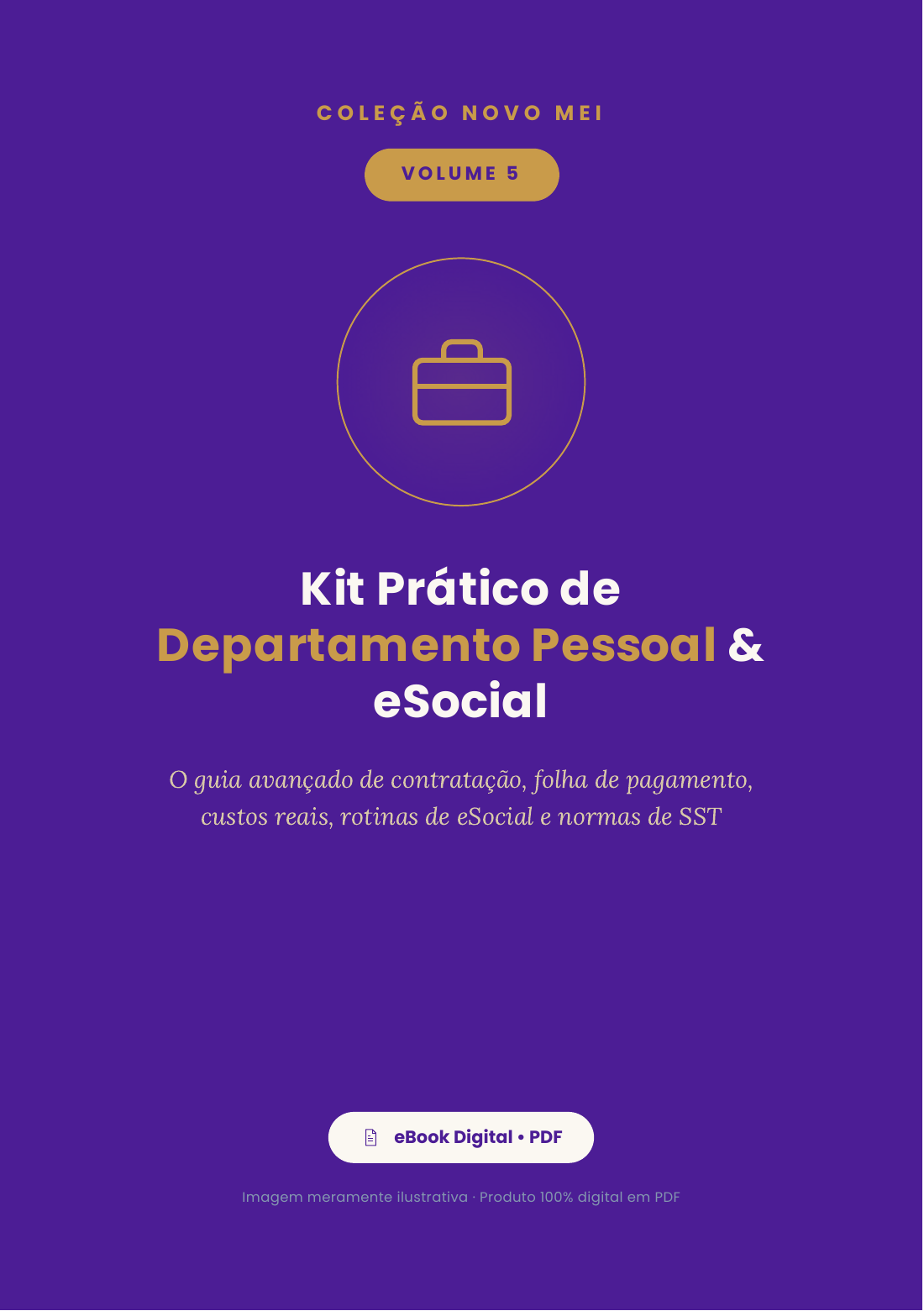 Volume 5: Departamento Pessoal e eSocial
