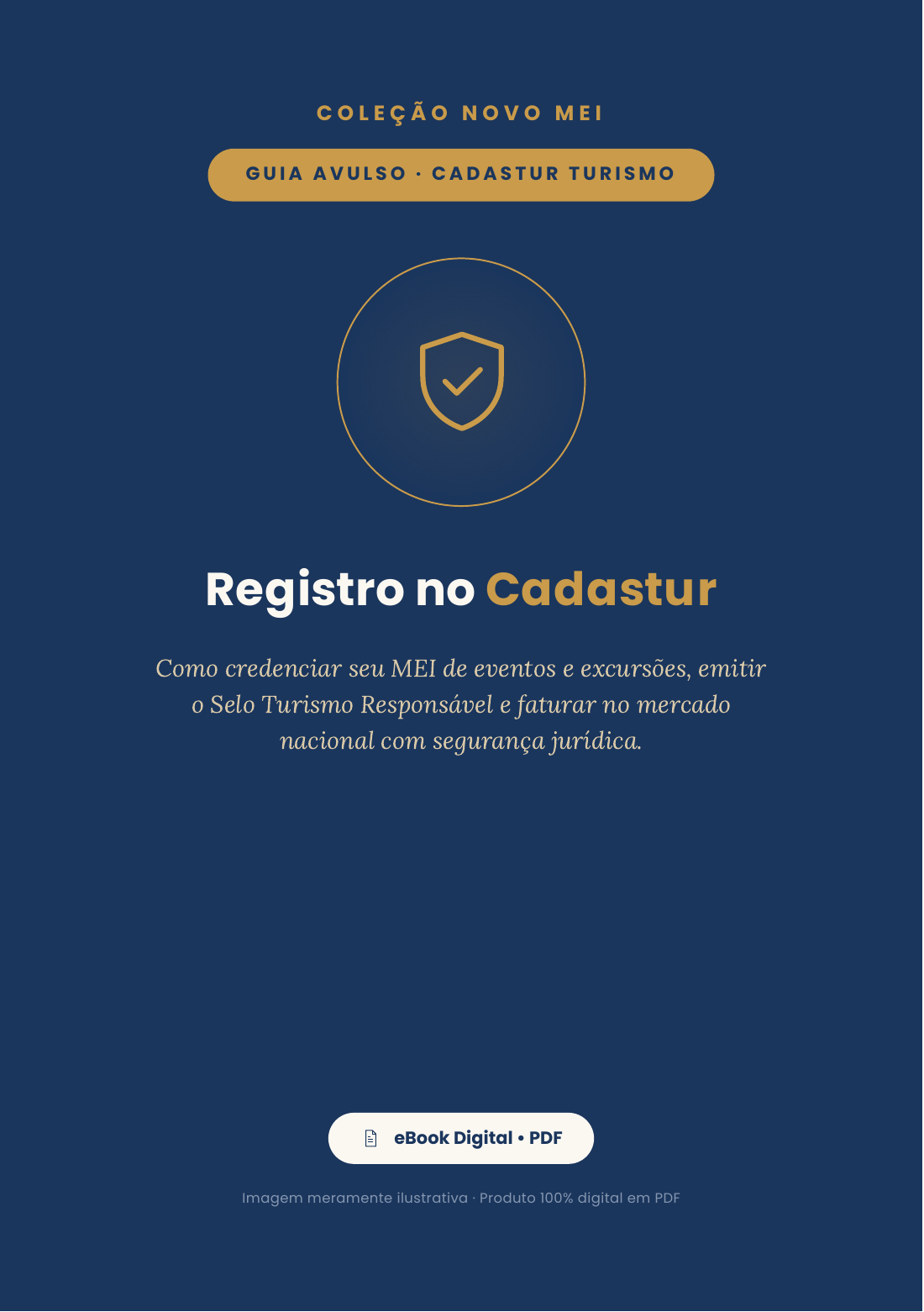 Capa de Guia MEI Cadastur e Turismo